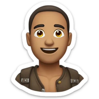 chico con anteojos  sticker