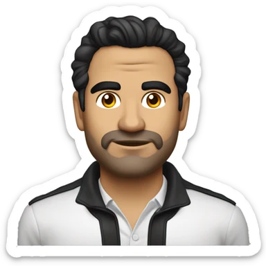 Ricardo Antonio Chavira Carlos Solis sticker