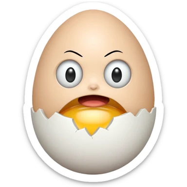 humpty dumpty Nursery Rhyme Character sticker