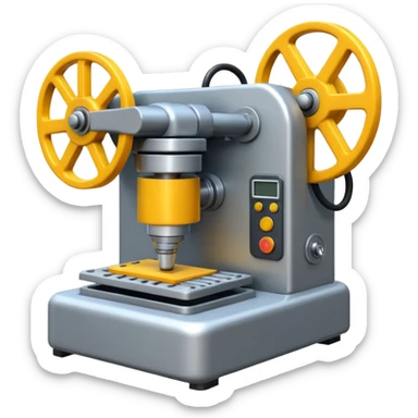 maquina injetora de peças plasticas sticker