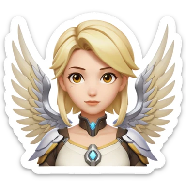 mercy overwatch sticker
