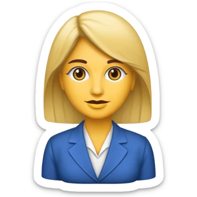 vice presidente donna sticker