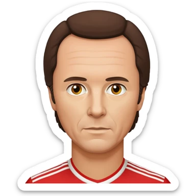 FC Bayern Munich Franz Beckenbauer in 1970s sticker