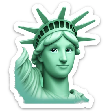 statue of liberty sticker