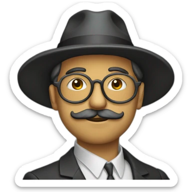 Pessoa pensativa sticker