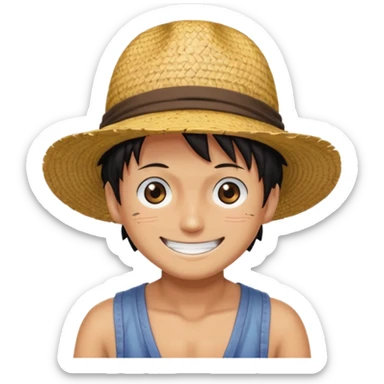 One piece ace sticker