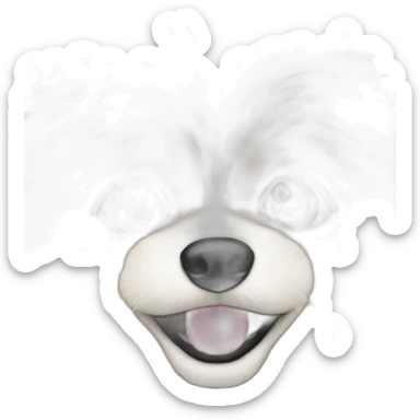 ZENDAYA WITH FLUFFY POMCHI sticker