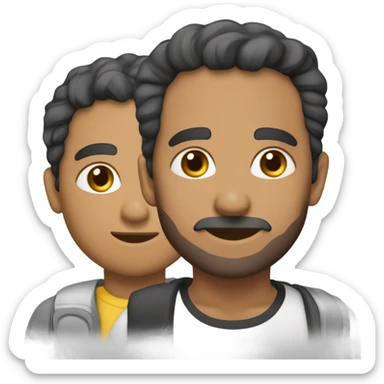 یک پرچم که بالای آن سبز است پایین آن قرمز. وسط آن سفید و علامت وسط پرچم ترکیب شیر و خورشید باشد sticker