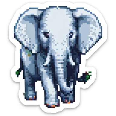 elephant sticker