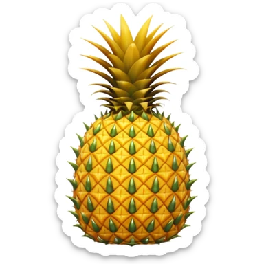 upsidedown  pineapple emoji 🍍 sticker