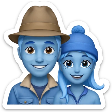 dave and bambi sticker