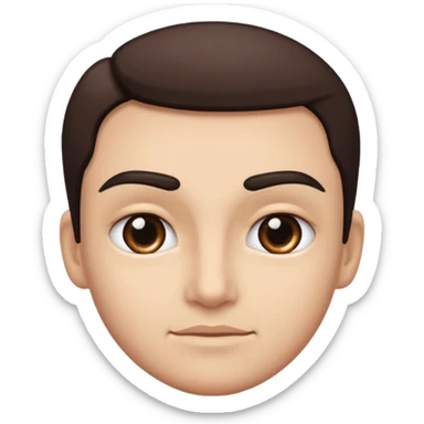 Eyebrow raised  sticker