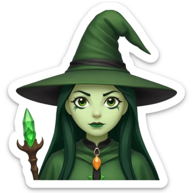 Mandrake,Witch sticker