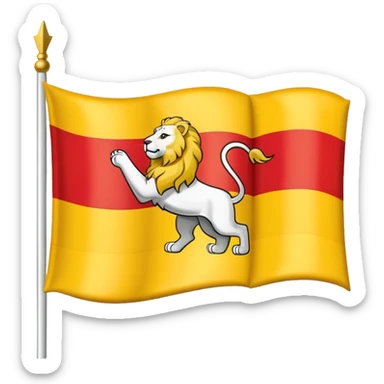 drapeau de la Normandie région sticker