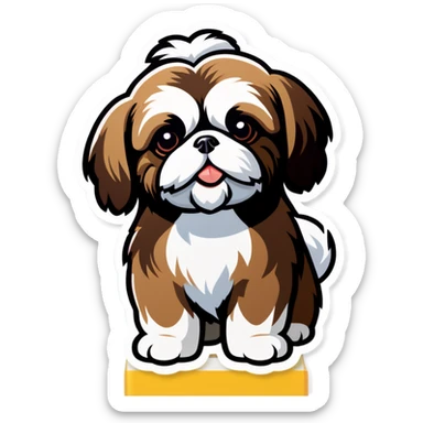 Shih tzu sticker