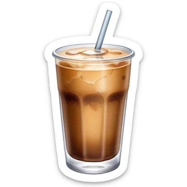 Iced coffe sticker