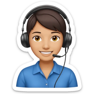 Community Manager trabajando feliz  sticker