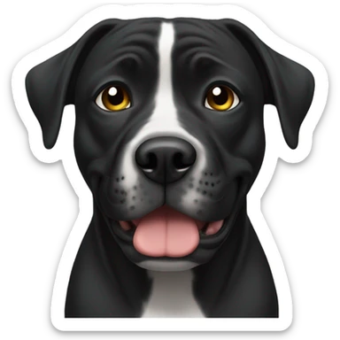 Crying black Staffordshire  sticker