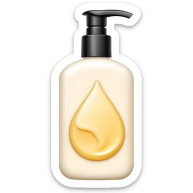 Body lotion / Body cream sticker
