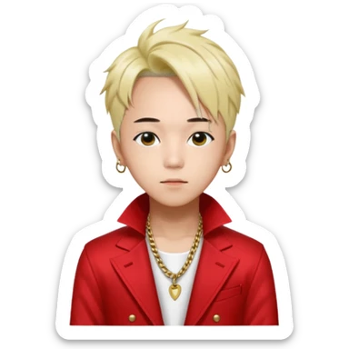idol G-Dragon Bigbang group sticker