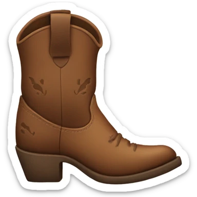 Cowgirl boots  sticker
