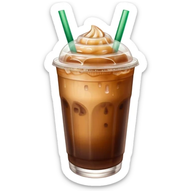 Starbucks iced coffee  sticker
