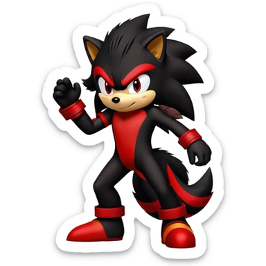 Shadow the Hedgehog  sticker