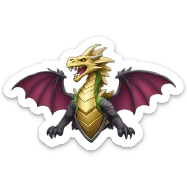 wyvern crest sticker
