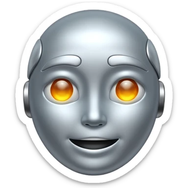 Ai model virtual entity  sticker