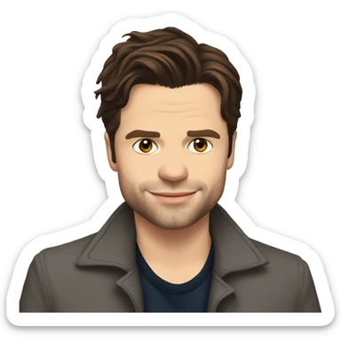 sebastian stan sticker