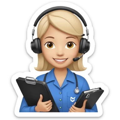 a survey research interviewer asking questions and recording data please add the word CASES to the back of the clipboard as a logo sticker