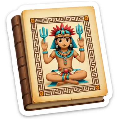 aztec codex sticker