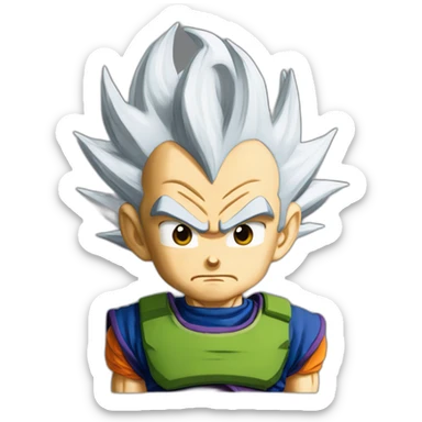 végéta dragon ball z sticker