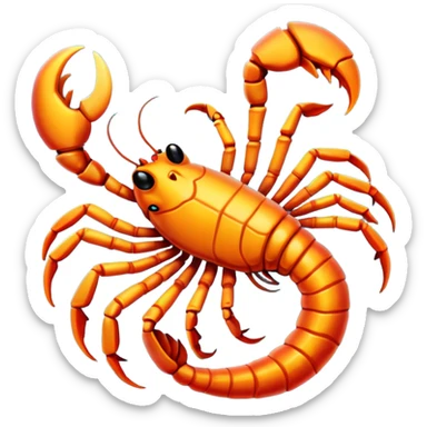 Scorpio sign sticker