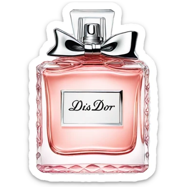 Miss Dior perfume sticker