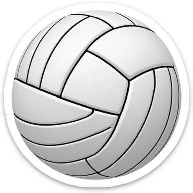 volleyball ball sticker