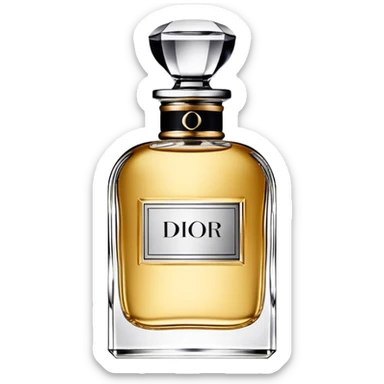 Dior parfum sticker