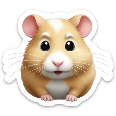 Hamster sticker
