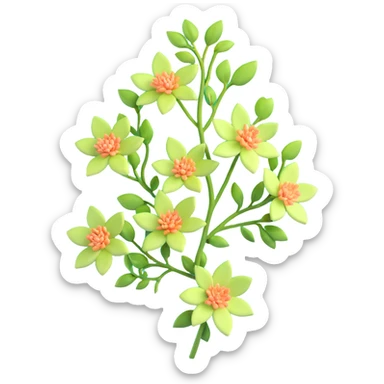 Traditional Japanese wisteria (fuji) flower in woodblock print style, graceful hanging purple flower clusters with subtle gradients, delicate composition inspired by Hokusai sticker