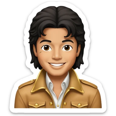 Michael jackson sticker