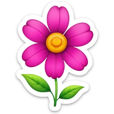 flower sticker