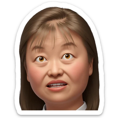 girl and boy with shirts sticker