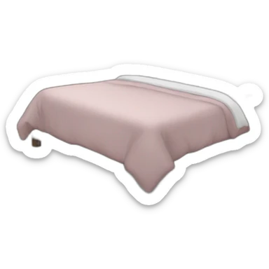 Chat dans une couette sticker