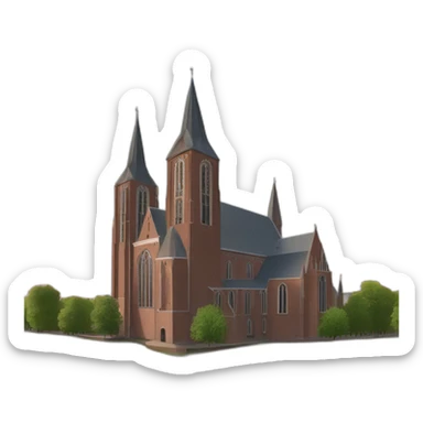 Nijmegen-sint-stevenskerk sticker