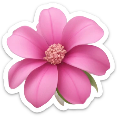 pink flowers  sticker