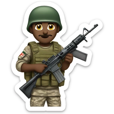 syrian solider sticker