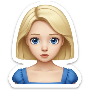 Alice  from Alice in Wonderland movie sticker