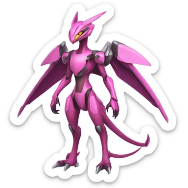 genji-genesect-raptor-Fakémon-hybrid full body sticker