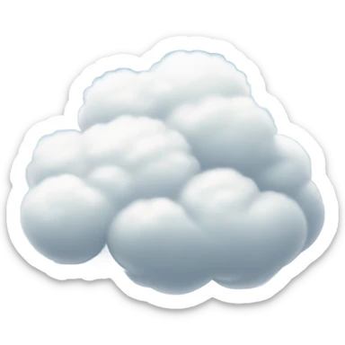 Cloud sticker