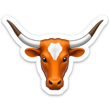 Texas longhorns logo  sticker